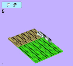 LEGO 41095 instructions page 8 – build guide