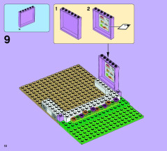 LEGO 41095 instructions page 10 – build guide