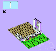 LEGO 41095 instructions page 11 – build guide