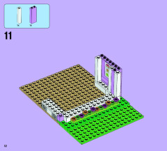 LEGO 41095 instructions page 12 – build guide