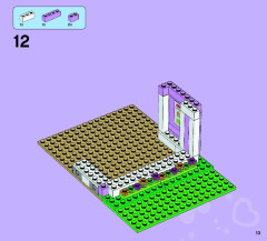 LEGO 41095 instructions page 13 – build guide