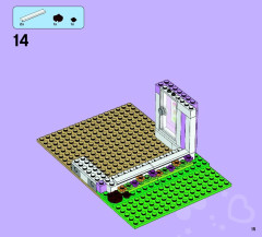 LEGO 41095 instructions page 15 – build guide