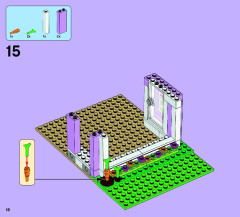 LEGO 41095 instructions page 16 – build guide