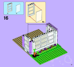 LEGO 41095 instructions page 17 – build guide