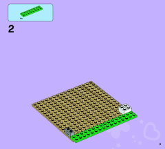 LEGO 41095 instructions page 3 – build guide