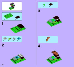 LEGO 41095 instructions page 40 – build guide