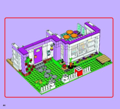 LEGO 41095 instructions page 44 – build guide