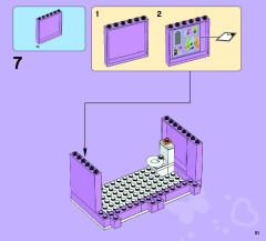 LEGO 41095 instructions page 51 – build guide