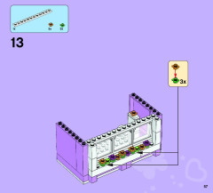 LEGO 41095 instructions page 57 – build guide