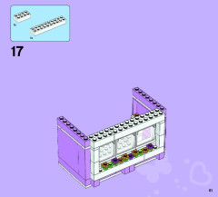 LEGO 41095 instructions page 61 – build guide