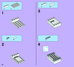 LEGO 41095 instructions page 64 – build guide