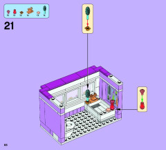 LEGO 41095 instructions page 66 – build guide