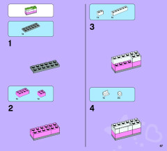 LEGO 41095 instructions page 67 – build guide