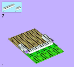 LEGO 41095 instructions page 8 – build guide