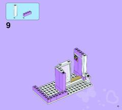 LEGO 41095 instructions page 11 – build guide