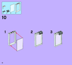 LEGO 41095 instructions page 12 – build guide