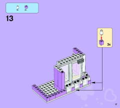 LEGO 41095 instructions page 17 – build guide