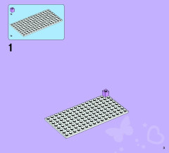 LEGO 41095 instructions page 3 – build guide