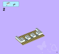 LEGO 41095 instructions page 41 – build guide