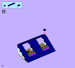 LEGO 41095 instructions page 50 – build guide