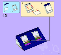 LEGO 41095 instructions page 51 – build guide