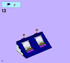 LEGO 41095 instructions page 52 – build guide