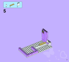 LEGO 41095 instructions page 7 – build guide