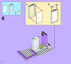 LEGO 41095 instructions page 8 – build guide