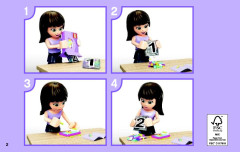 LEGO 41097 instructions page 2 – build guide