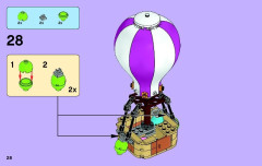 LEGO 41097 instructions page 28 – build guide