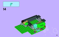 LEGO 41097 instructions page 43 – build guide