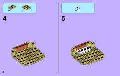 LEGO 41097 instructions page 8 – build guide