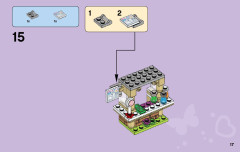 LEGO 41098 instructions page 17 – build guide