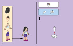 LEGO 41098 instructions page 2 – build guide