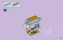 LEGO 41098 instructions page 21 – build guide