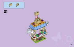 LEGO 41098 instructions page 23 – build guide