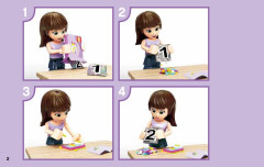 LEGO 41099 instructions page 2 – build guide