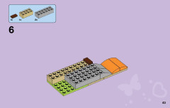 LEGO 41099 instructions page 43 – build guide