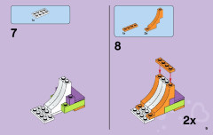 LEGO 41099 instructions page 9 – build guide