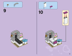 LEGO 41100 instructions page 11 – build guide