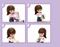 LEGO 41100 instructions page 2 – build guide