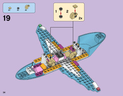 LEGO 41100 instructions page 34 – build guide