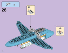 LEGO 41100 instructions page 44 – build guide