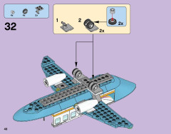 LEGO 41100 instructions page 48 – build guide