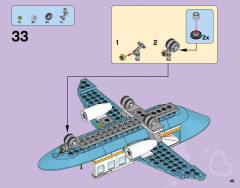 LEGO 41100 instructions page 49 – build guide