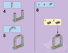 LEGO 41100 instructions page 5 – build guide