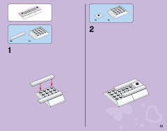 LEGO 41100 instructions page 53 – build guide