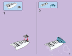 LEGO 41100 instructions page 57 – build guide