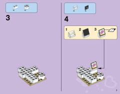LEGO 41100 instructions page 7 – build guide