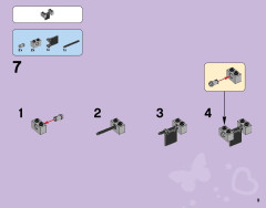 LEGO 41100 instructions page 9 – build guide